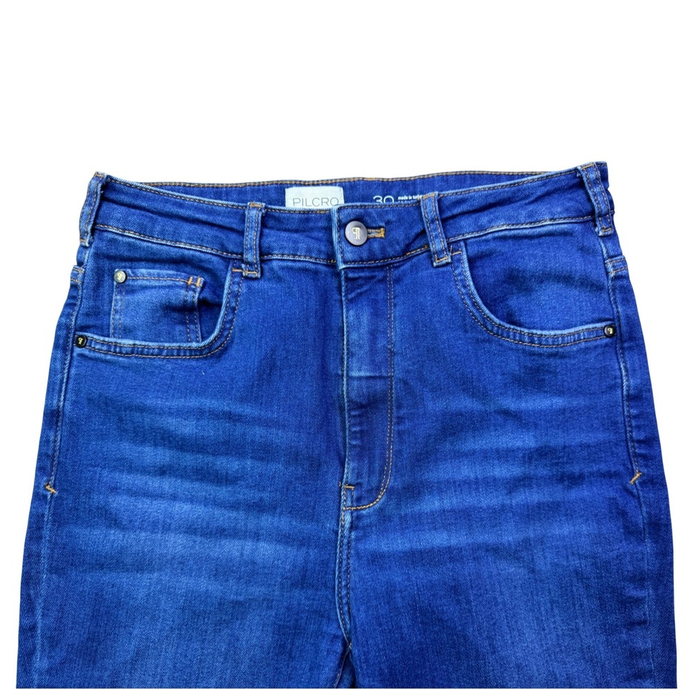 Pilcro and the Letterpress High Rise Boot Cut Jeans Medium Wash Womens Size 30 - Picture 3 of 13